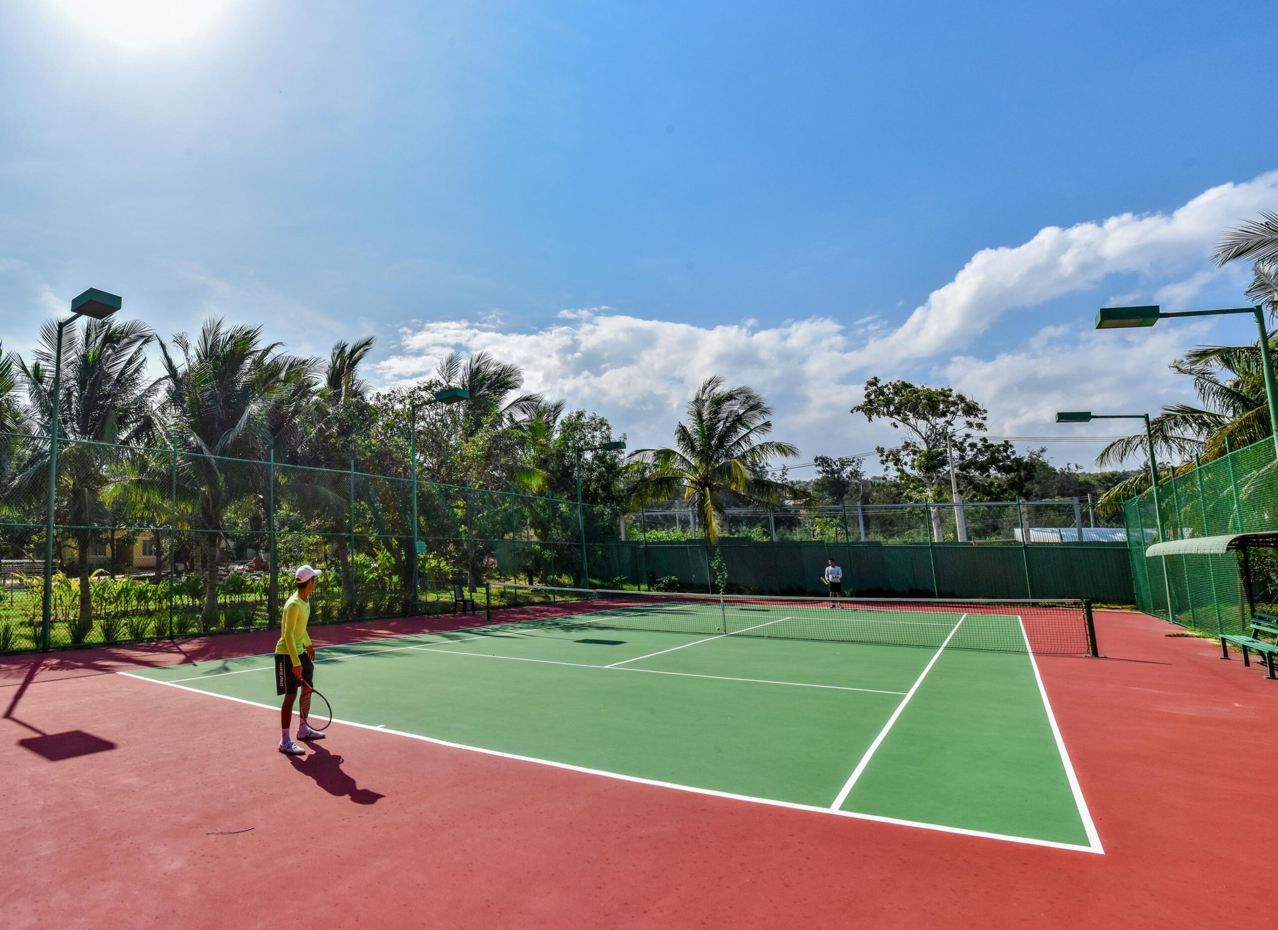 Pandanus resort sport tennis court Mui Ne
