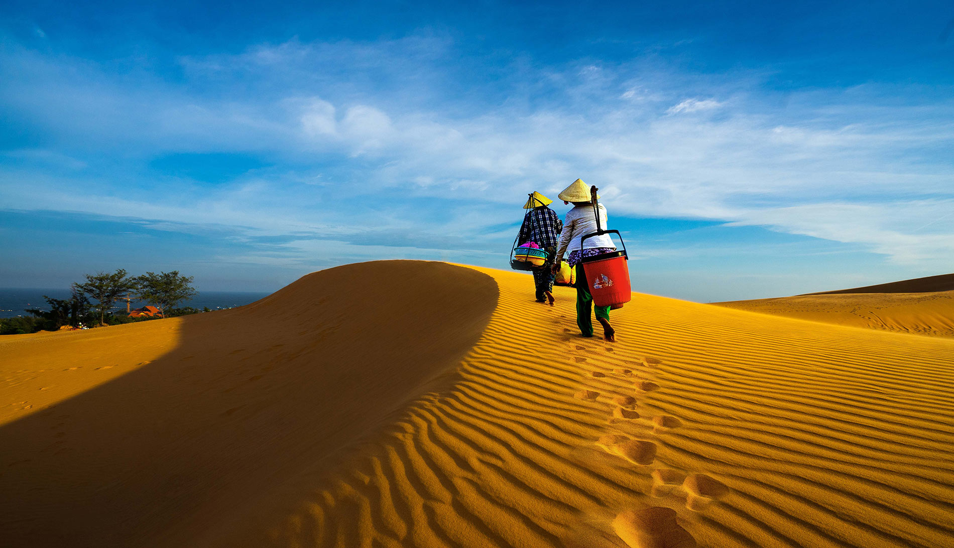 Sand dunes Vietnam Attractions