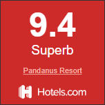 Hotels.com award 9.4