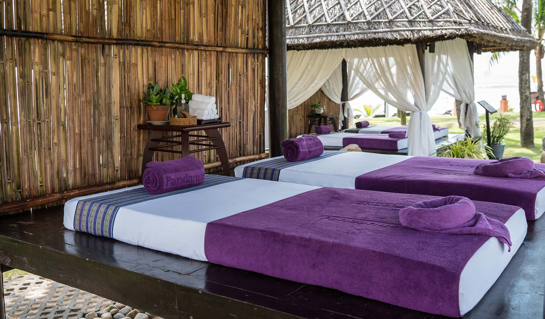 Wellness 2 Pandanus Resort Pandanus resort outdoor spa