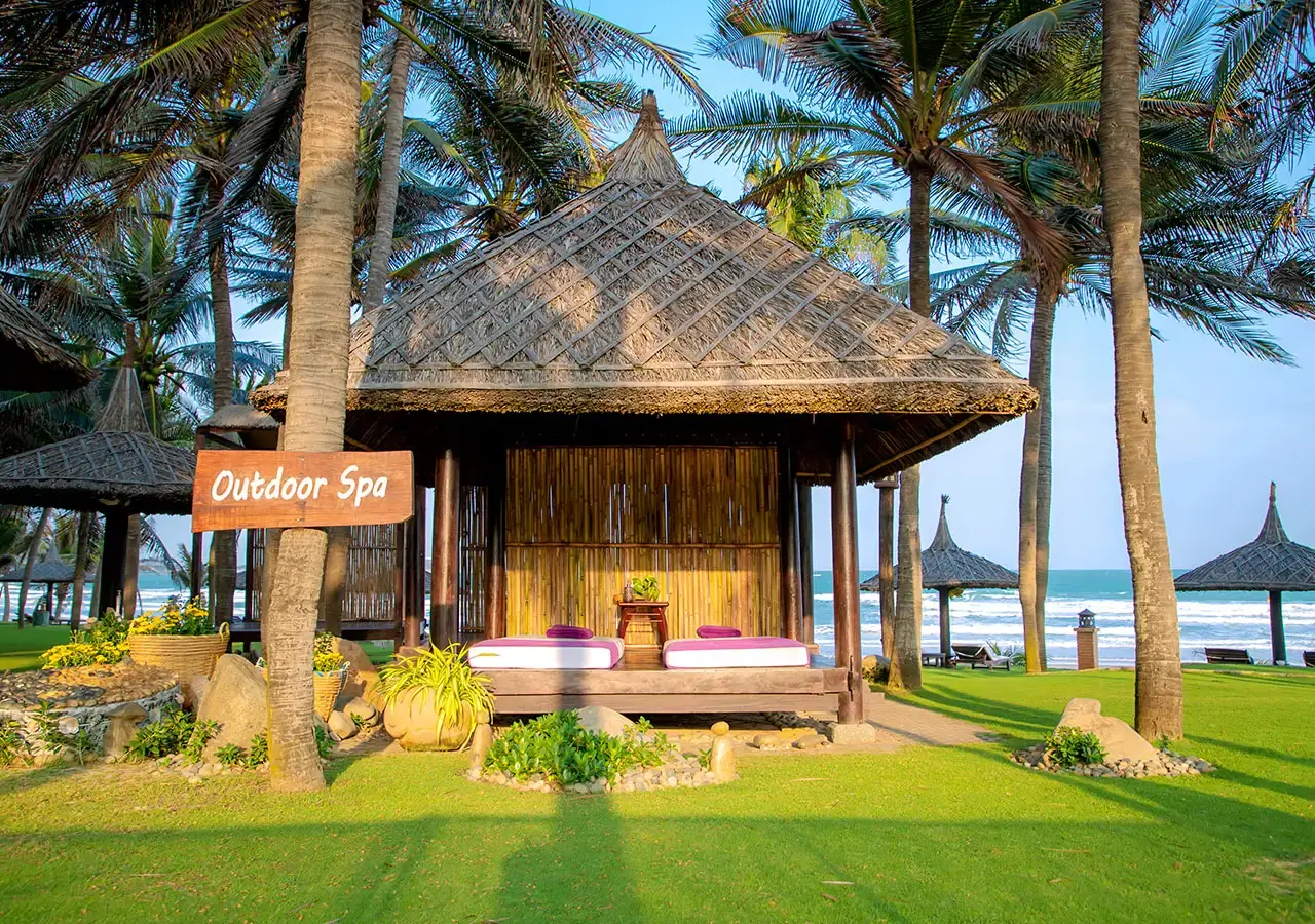 Nơi bình yên sóng vỗ, Enriching Oasis. Pandanus Resort Mui Ne. Outdoor Spa