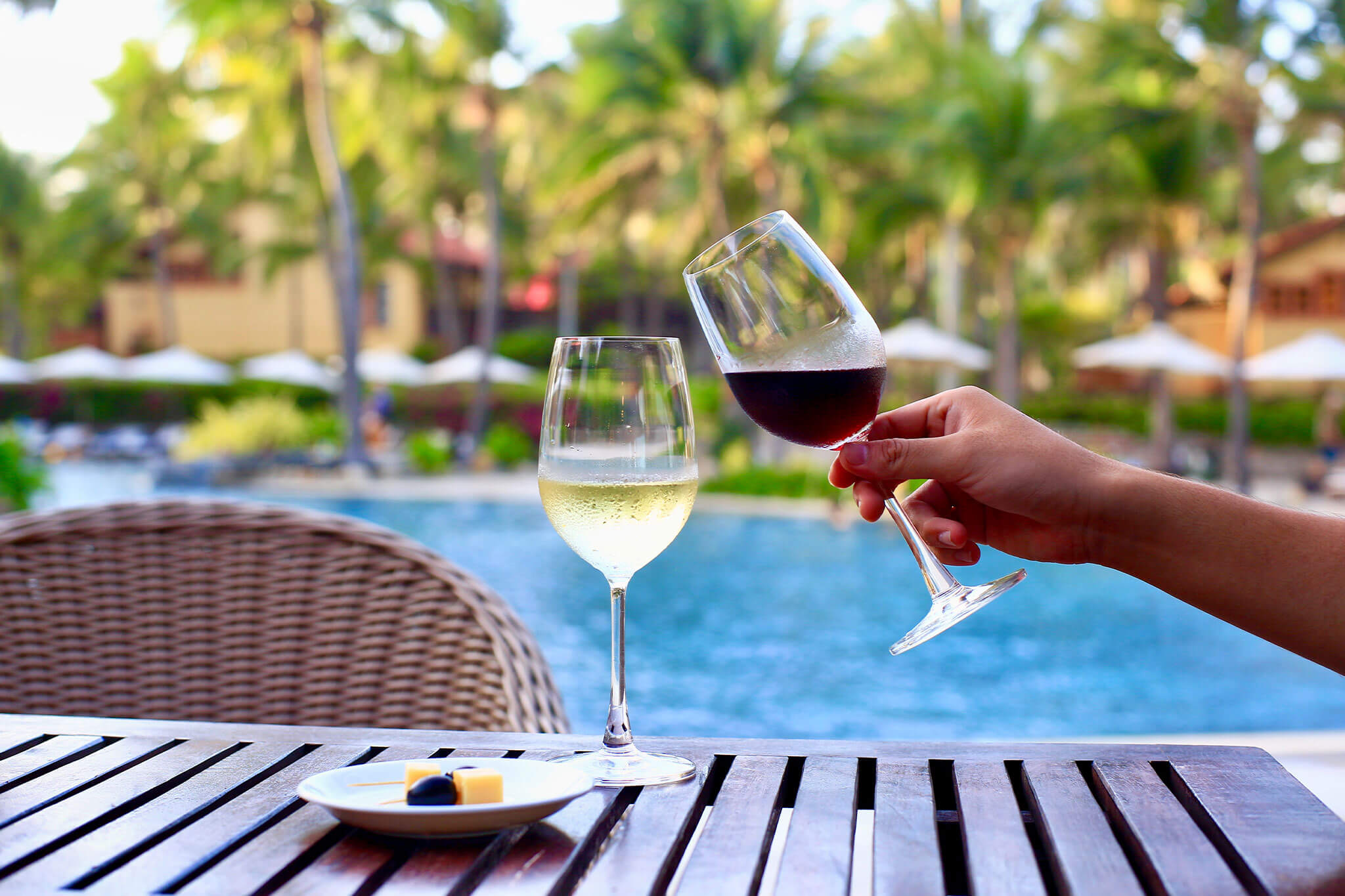 Pandanus Resort Experience Wine and Cheese Reception