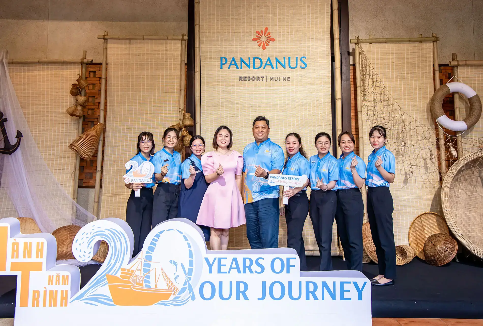 Pandanus Resort 20th Anniversary Celebration – Hành trình 20 năm mang Mũi Né gần hơn với thế giới