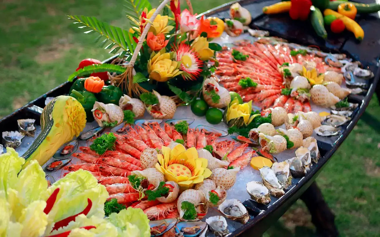 Hương vị Mũi Né, Thứ Bảy hàng tuần tại Pandanus. The Taste of Mui Ne – Saturday Night Buffet at Pandanus