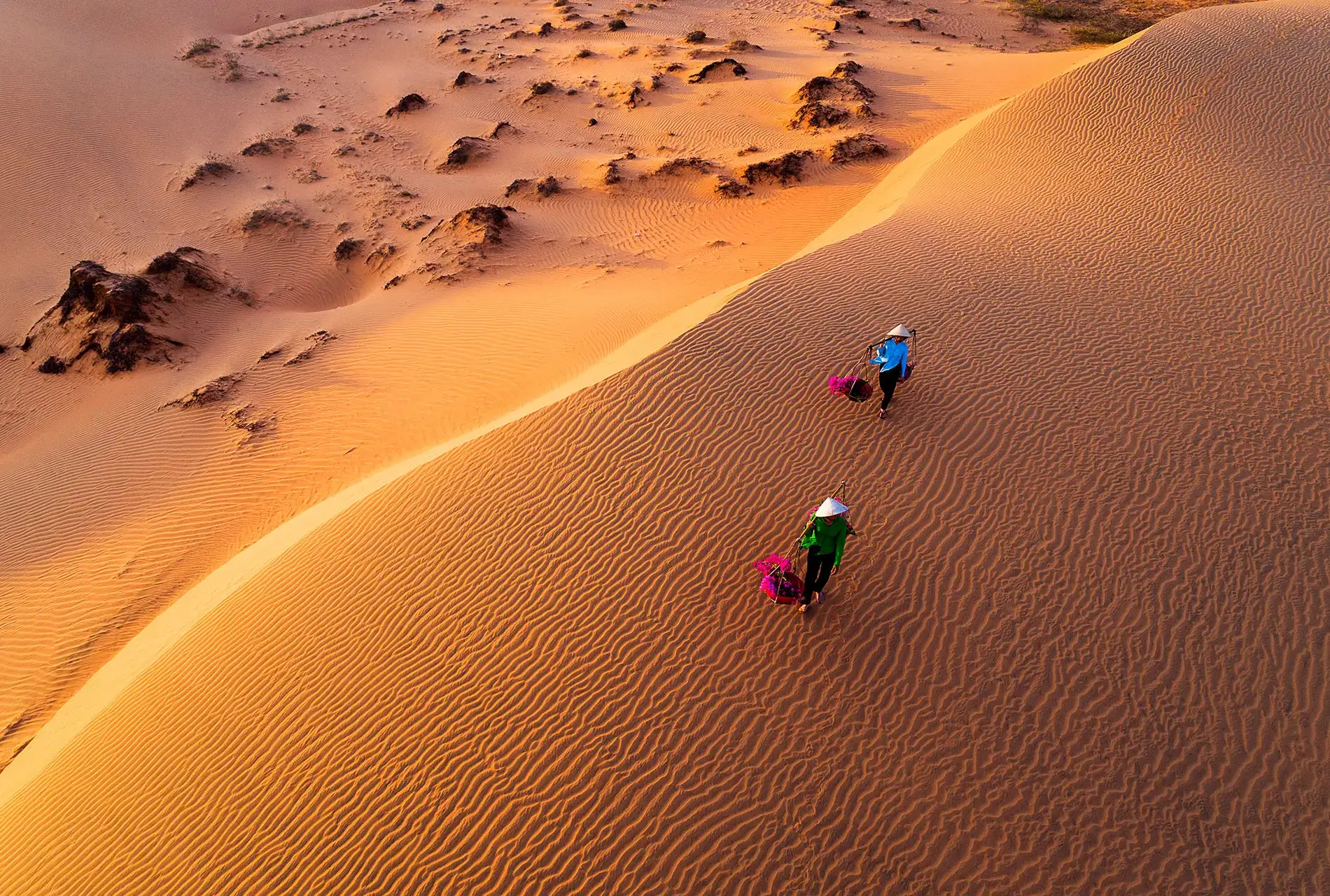 Bản hòa ca giữa đồi cát bay, làng chài và vườn thanh long: Mũi Né, Phan Thiết
