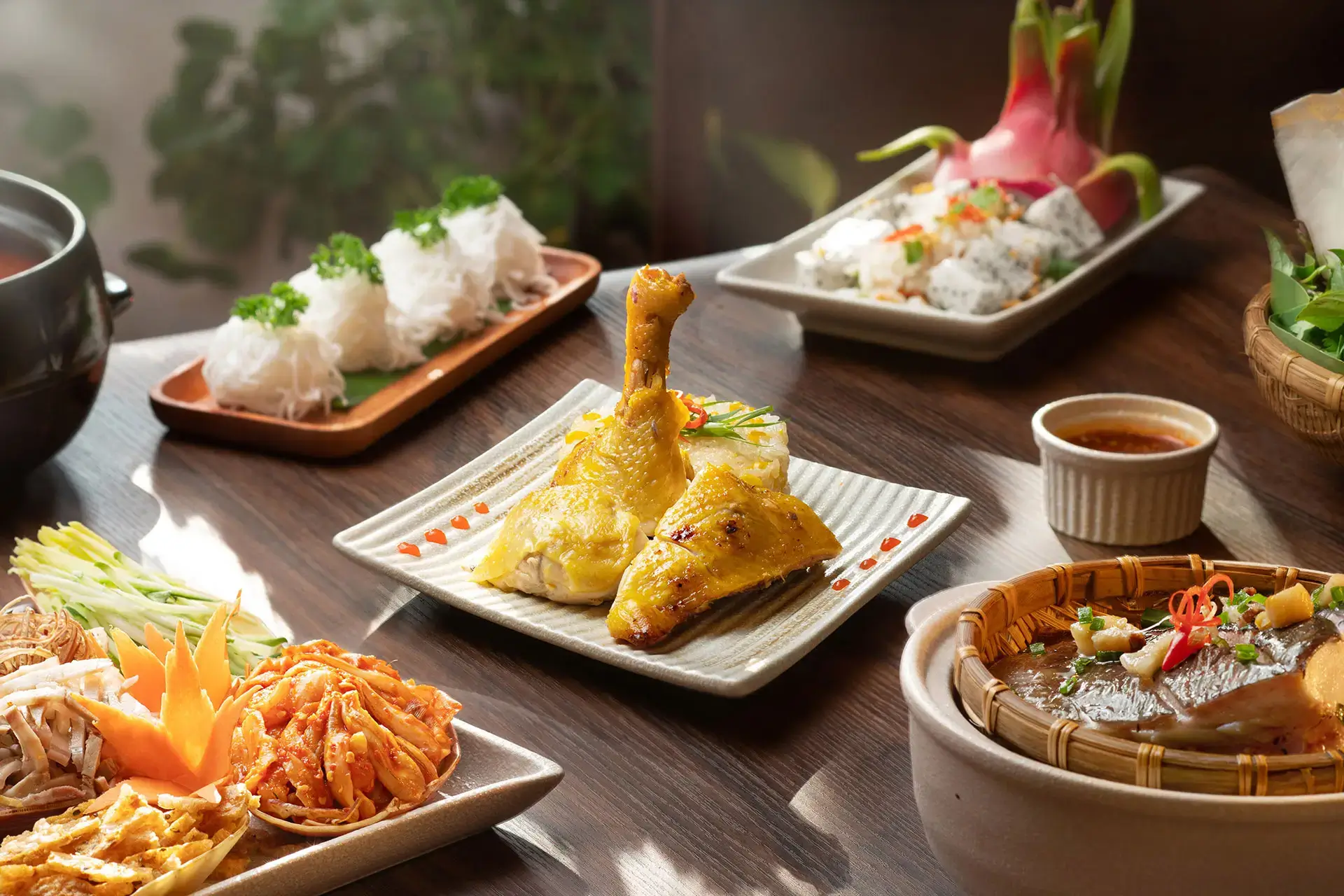 Taste of the Pandanus. Tuyển chọn tinh hoa ẩm thực Chăm và Việt, mang đậm dấu ấn riêng của Pandanus Resort. A curated selection of Cham and Vietnamese specialities, unique to the Pandanus Resort
