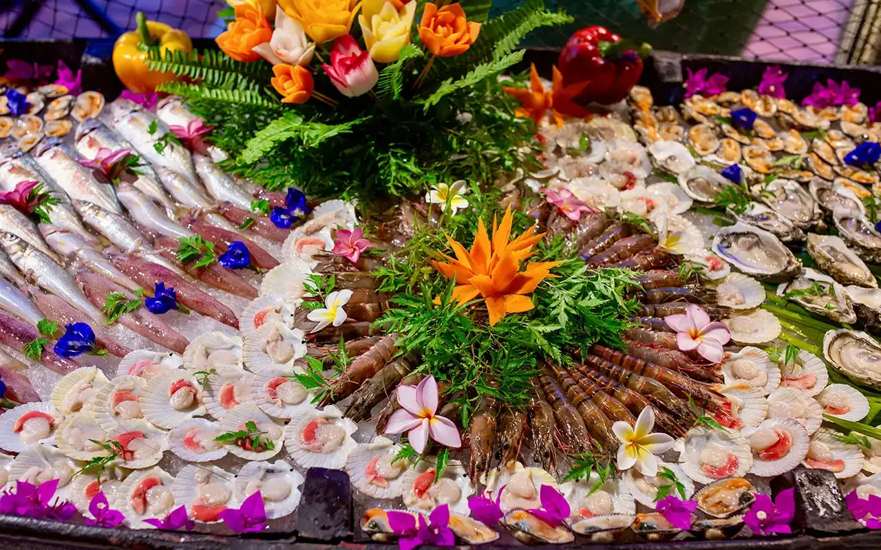 Pandanus Buffet BBQ Hải Sản, Seafood BBQ Buffet, A Culinary Showcase Like No Other