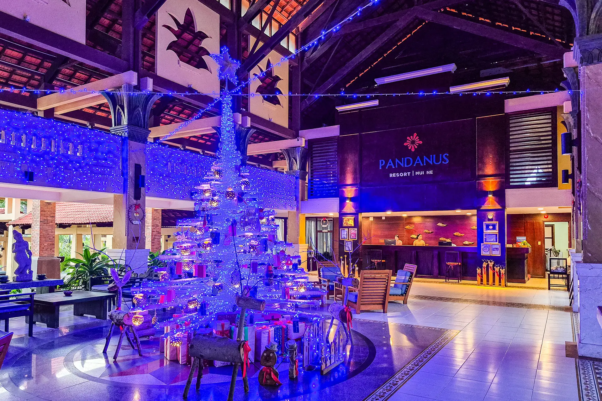 Christmas and New Year's Eve Celebrations at the Pandanus Resort