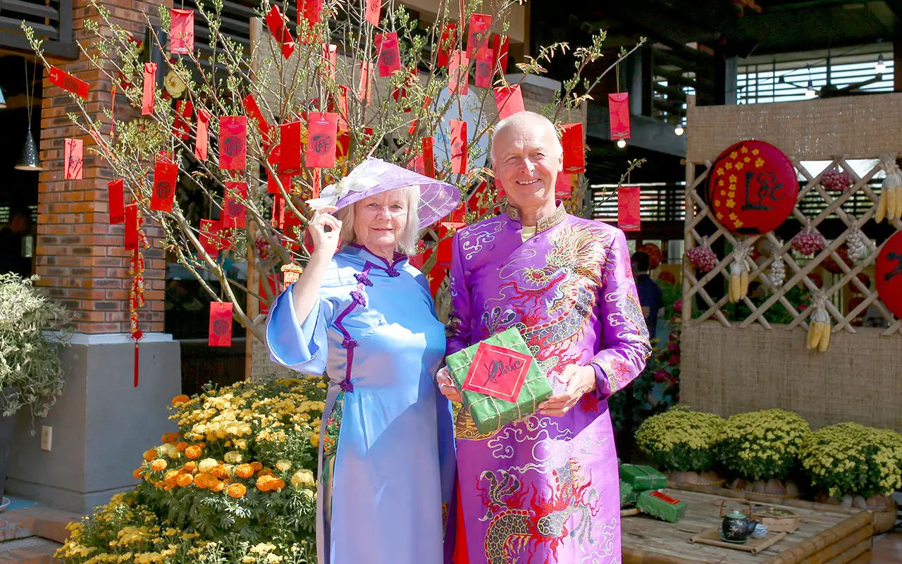 Trải Nghiệm Tết Cổ Truyền tại Pandanus Resort Xuân an nhiên, Tết đoàn viên. Lễ Hội Khai Xuân Bính Ngọ tại Pandanus Resort. The Year of The Horse 2026 Blissful Spring Abundant Blessings