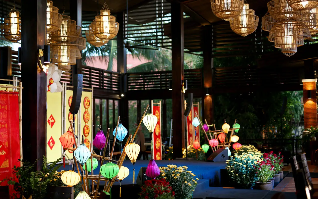 Trải Nghiệm Tết Cổ Truyền tại Pandanus Resort Xuân an nhiên, Tết đoàn viên. Lễ Hội Khai Xuân Bính Ngọ tại Pandanus Resort. The Year of The Horse 2026 Blissful Spring Abundant Blessings