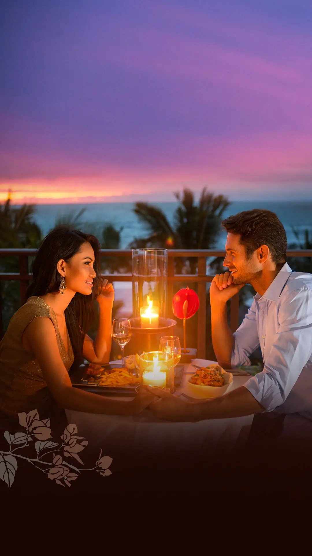 Pandanus Resort Romantic Dinner LandingMobile