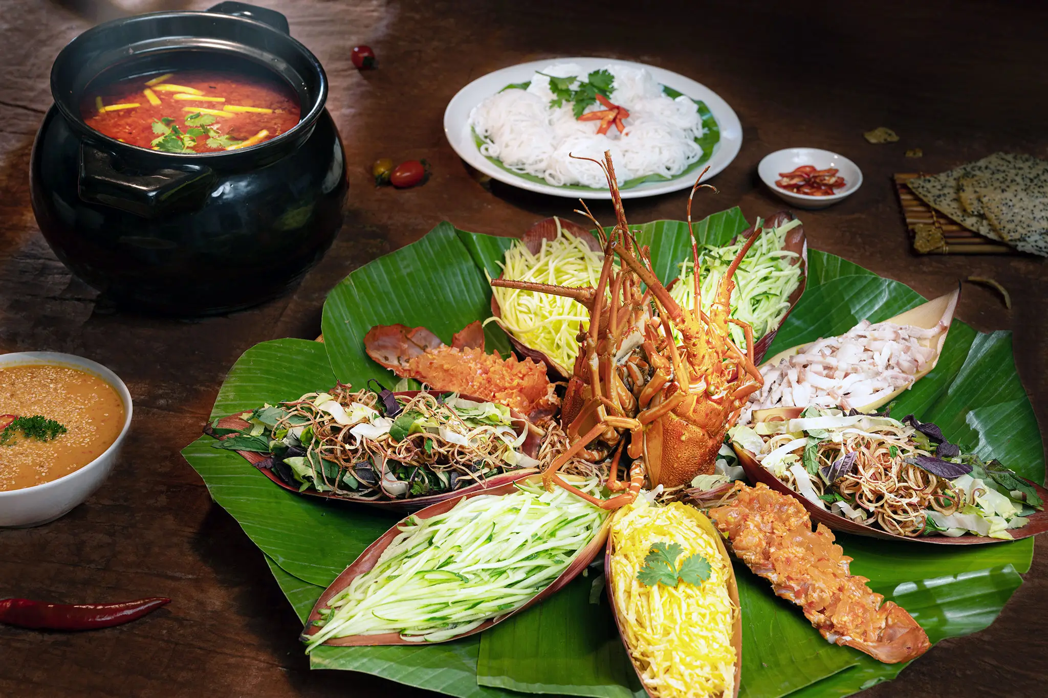 The Culinary Essence of Mui Ne. At the Pandanus Resort, lau tha is more than a signature dish: it is a celebration of sea and land, and an invitation to taste the heart of Mui Ne.