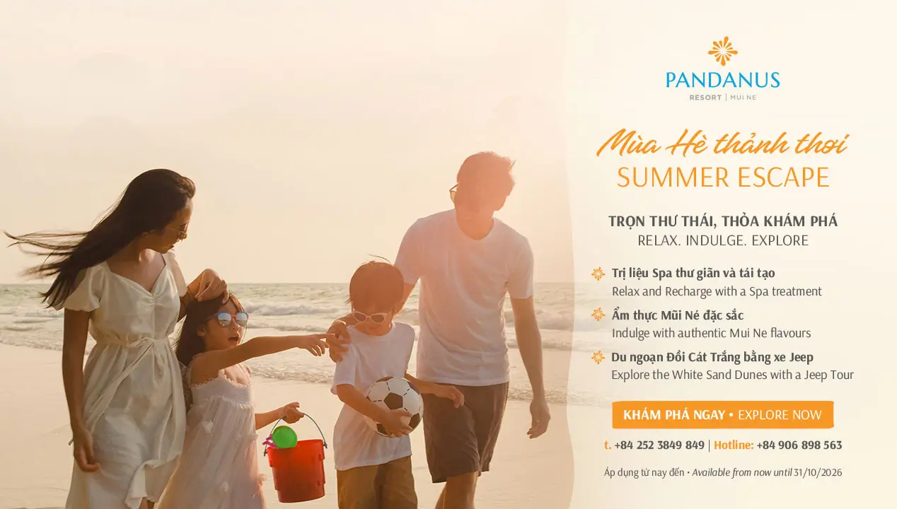 summer escape pandanus mui ne